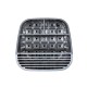 Пластмасова поставка за прибори 13x13,5xh23см антрацит/сиво HOME-(50840) - Horecano