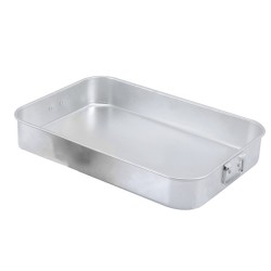Алуминиева тава с дръжки 46x31xh7,3см (HY256) - Horecano
