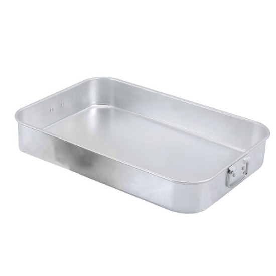 Алуминиева тава с дръжки 46x31xh7,3см (HY256) - Horecano