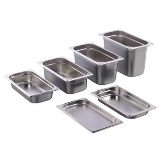 Иноксов гастронорм 1/3 GN h150мм 325x176мм 14/1 GF-(GF-13150) - Horecano