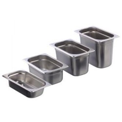 Иноксов гастронорм 1/4 GN h65мм 265х162мм 14/1 GF-(GF-14065) - Horecano