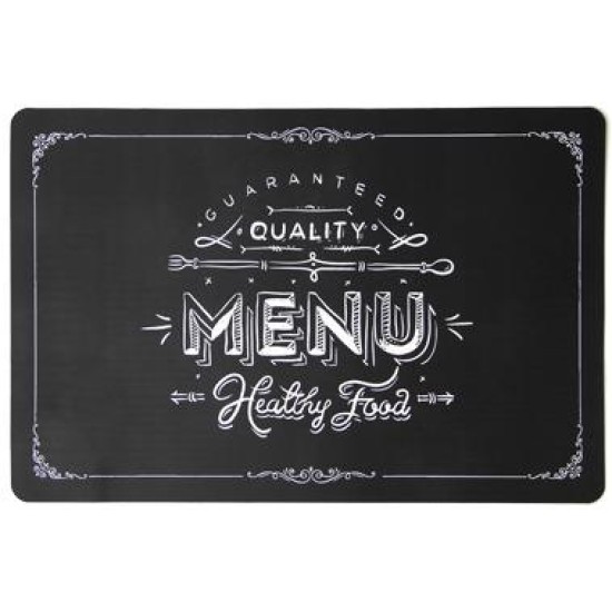 Полипропиленова подложка за хранене DARK MENU 43,5x28,5см HORECANO-(PPCO-27183A)