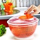 Пластмасова центрофуга за салата 4.75л. различни цветове (SG-230)  -  Irak Plastik