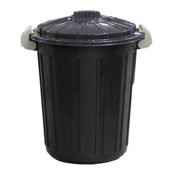 Пластмасов кош за отпадъци N-5 -73л. 45х52см. кафяв (CK-420) - Irak Plastik