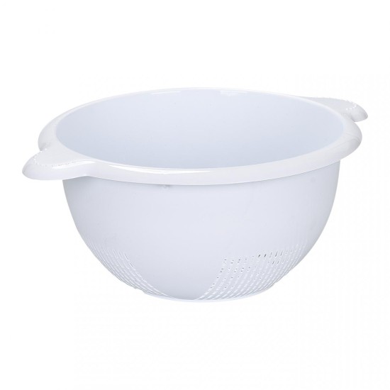 Пластмасова купа гевгир с дръжки 33x27x13,5см различни цветове (SG-225) - Irak Plastik