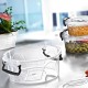 Пластмасова кутия контейнер кръг №4 3.4л (SA-720)  -  Irak Plastik