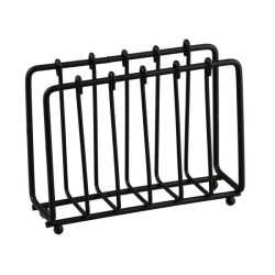 Метален салфетник "OLD SCOOL" 13x4,5xh10см черен (HC-32139) - Horecano 