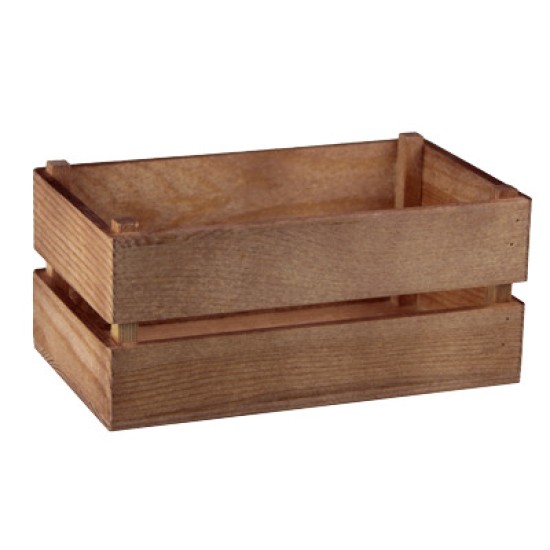 Дървена касетка 17,6x10,2xh8см венге OLD FASHIONED-(HC-32140) - Horecano