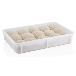 Полипропиленов контейнер за тесто бял 60х40х7.5см (GPH-75) PP - Plast Port