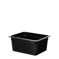 Полипропиленов контейнер черен 1/2-150 32,5x26,5x15см 8,9л PP-(GNPP-12150/B) - Plast Port