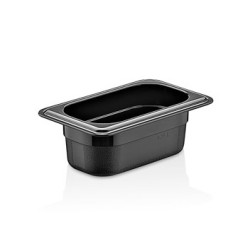 Полипропиленов контейнер черен 1/4-150 26,5x16,2x15см 3,7л PP-(GNPP-14150/B) - Plast Port