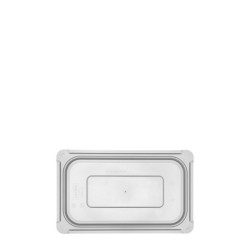 Полипропиленов капак GN 1/4 с вакуум 26,5x16,2см прозрачен PP-(GSL-14) - Horecano