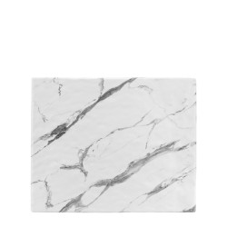 Меламиново плато двустранно GN 1/2 26,5x32,5см WHITE MARBLE KN-(17012.CWM) - Kulsan