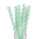 Хартиени сламки Bubble Tea, ф1,2x26см, 50бр, мента, BARWARE-(HC-37235)(210419-3) - Horecano