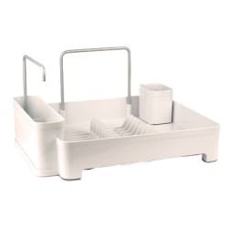 Пластмасов стелаж / сушилник за чинии 44x35x20см бежов PN-(M-E74-09) - Primanova