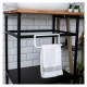Поставка за кърпа 6x22,5x9см бяла PN-(M-B30-01) - Primanova
