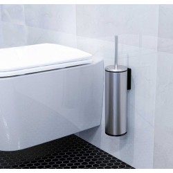 Четка за тоалетна с монтаж за стена ф8,5x38см хром CIGO PN-(M-E42-30-06-D) - Primanova