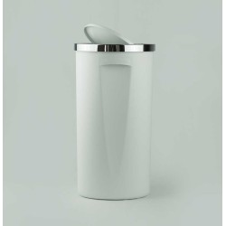 Кош за баня 35л ф30x56см LENOX бял PN-(M-E76-01) - Primanova