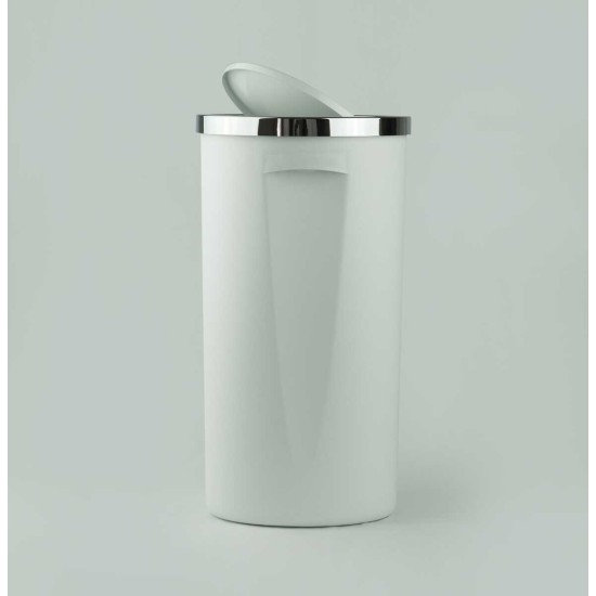 Кош за баня 35л ф30x56см LENOX бял PN-(M-E76-01) - Primanova
