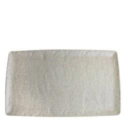 Меламиново плато правоъгълно 53x32,5см WHITE GRANITE POLARIS KN-(41011.WG) - Kulsan