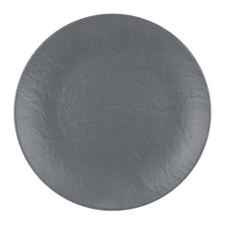Меламинова чиния TILDA MATT GREY ф26xh2,3см KN-(M11926.G) - Kulsan