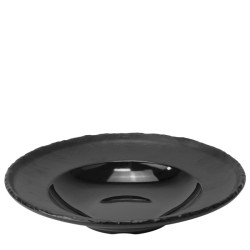 Меламинова чиния за паста PASTA & SALAD BLACK ф26xh5,2см 400мл KN-(121.BL) - Kulsan