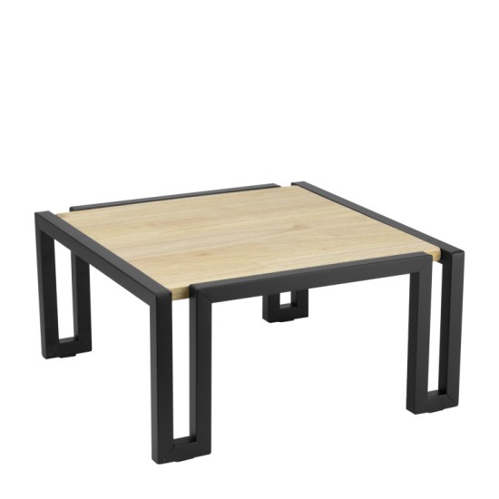 Дисплей квадратен за бюфет метал/дърво 30,5x30,5xh15,3см WILLOW-(HC-39130) - Horecano