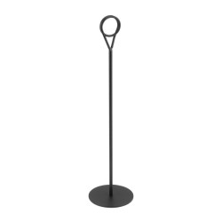 Стойка за информационна табелка h25см HELLA BLACK-(HC-3940) - Horecano