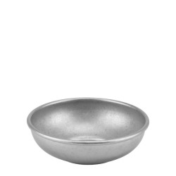 Метална купичка ф7,5xh2,3см VINTAGE SILVER OLD FASHIONED-(HC-3949) - Horecano