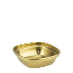Метален рамекин квадратен 8,4x8,4см VINTAGE GOLD CHARM-(HC-3959) - Horecano