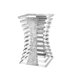 Стойка дисплей 22x22xh34см INOX NORTH-(HC-3992) - Horecano