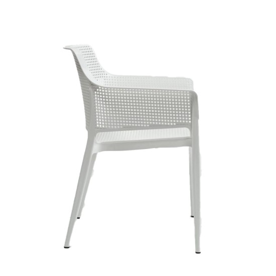 Стол "BOOM" WHITE 54x60x80см (NVS085) - NOVUSSI