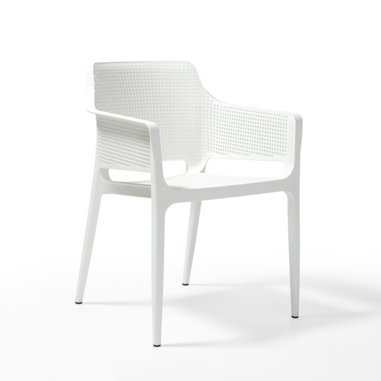 Стол "BOOM" WHITE 54x60x80см (NVS085) - NOVUSSI