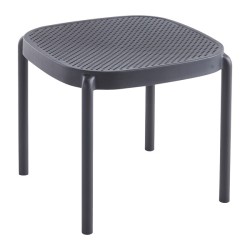 Маса за шезлонг 46x45xh40см сива TULSA-(HC-42473) - Horecano