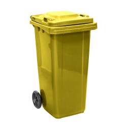Кош за смет 240л жълт CLEANING-(HC-4351) - Horecano