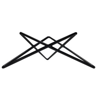 Метална стойка дисплей "Звезда" с неплъзгащо покритие 30x30x10см (ER0704BK000)(920704) - Ilsa