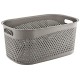 Пластмасов панер за дрехи 35л 55x35,5xh24,5см terra HOME-(TRN-170-05) - Horecano