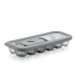 Пластмасова форма за лед 26x11x2,7см антрацит HOME-(BNM-0131) - Horecano