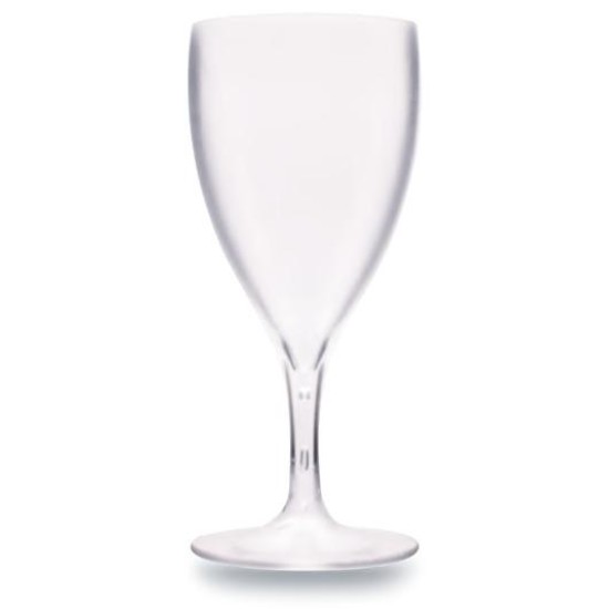 Поликарбонатна чаша за вино 230мл 7,4xh16,8см RK-FROSTED (PM.W23F) - Rubikap