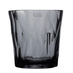 Поликарбонатна чаша ниска 250мл DIAMONT FUME RK-(EX.DT250 - PC087) - Rubikap