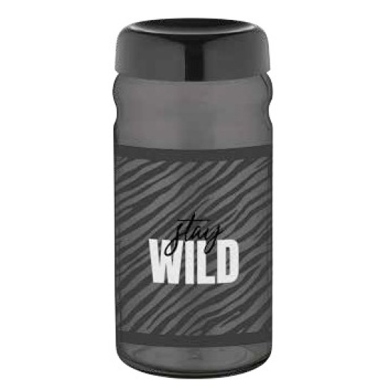 Стъклен буркан с декор 1,8л "Stay Wild" - Horecano
