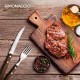 Лъжица с дървена дръжка SIM-BIGGER CUCINA- (1601-A) - SIMONAGGIO