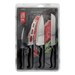Комплект от 4 ножа с черни дръжки SIM-(002.174.9064.002) - SIMONAGGIO