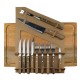 Комплект за барбекю от 12 части с дъска SIM-CHURRASCO-(CH5516/12) (350.312.9060.400) - SIMONAGGIO