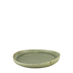 Порцеланова чиния с борд ф19,5xh3,4см HAZEL GREEN-(HC-561046) - Horecano