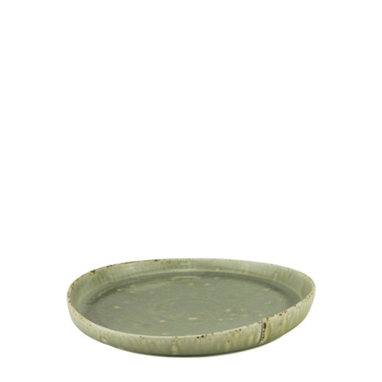 Порцеланова чиния с борд ф19,5xh3,4см HAZEL GREEN-(HC-561046) - Horecano