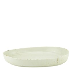 Порцеланово плато овал 33.5x22xh5см HAZEL-(HC-561075) - Horecano