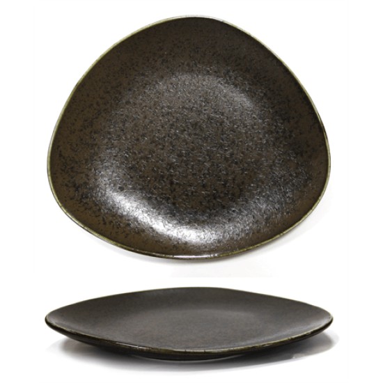 Порцеланова чиния 21см ANTIQUE-BLACK (TR0002-8B) - Horecano