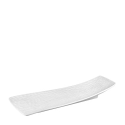 Порцеланово плато правоъгълно 32x15,5xh4см HONEYCOMB-(HC-561156) - Horecano