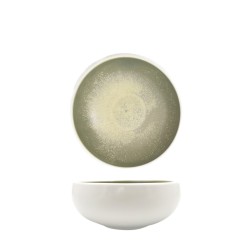 Порцеланова купа 11см 300мл HORECANO-IVY/WHITE-(ZA0081-4.5-wm-IY/WH)